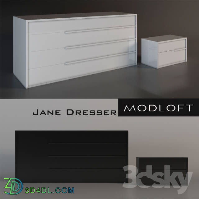 Sideboard _ Chest of drawer - Jane Dresser modloft
