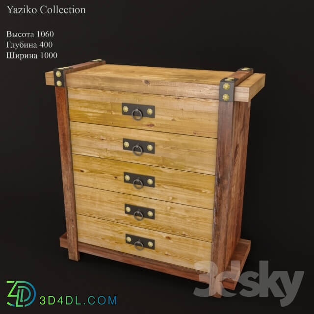 Sideboard _ Chest of drawer - Yaziko Komod
