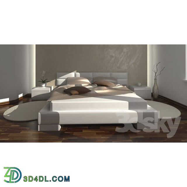 Bed - Bed Modus Bianko _GRUPPI LETTO_