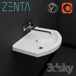 Wash basin - Dreja Alfa _ Zenta Celeste 