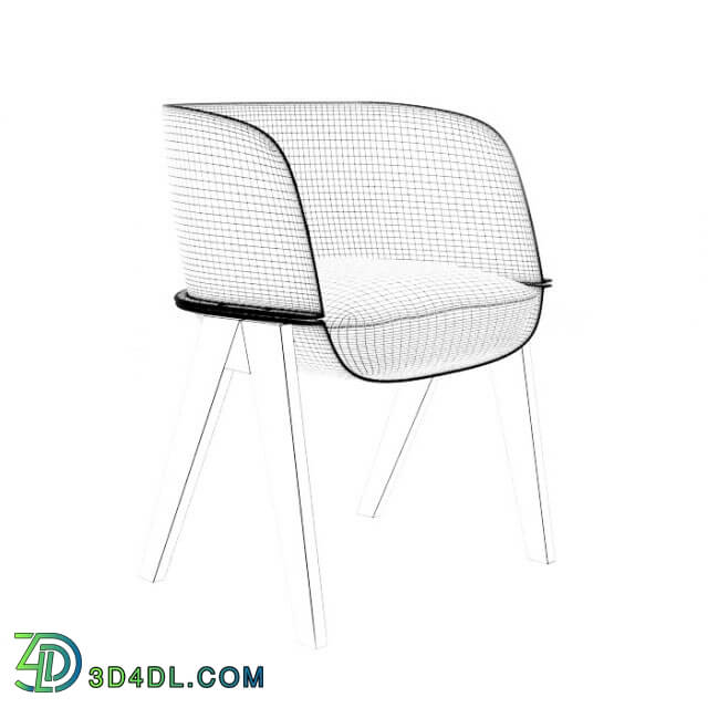 Arm chair - FAUTEUIL BRIDGE LUCIA