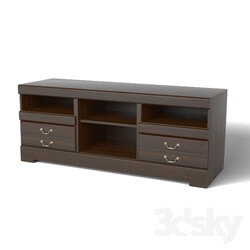 Sideboard _ Chest of drawer - Quinden LG TV Stand wFireplace Option 
