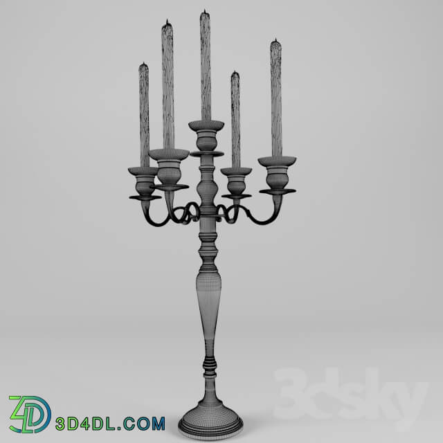 Other decorative objects - candle clasique