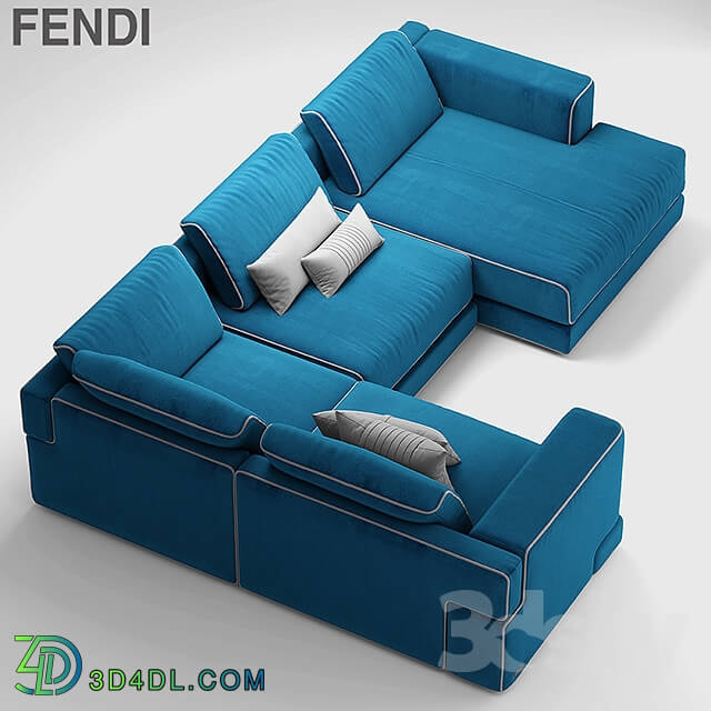 Sofa - Sofa sloane fendi casa