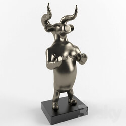 Sculpture - Figurine Ox 