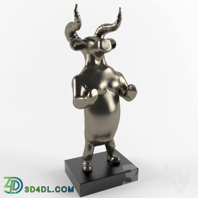 Sculpture - Figurine Ox