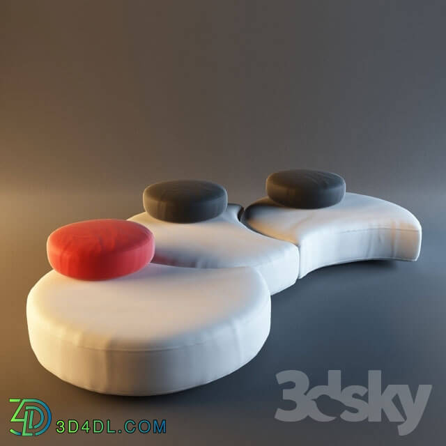 Sofa - modular sofa pasticca