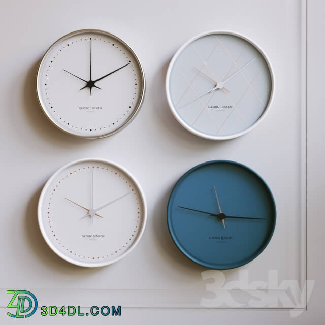 Other decorative objects - CLOCKS GEORG JENSEN _ HOURS