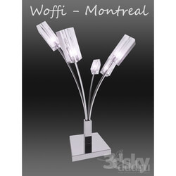 Table lamp - Woffi Montreal 