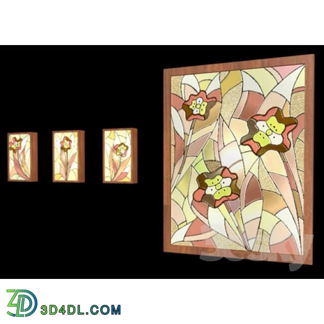 Other decorative objects - The Stained Glass Windows