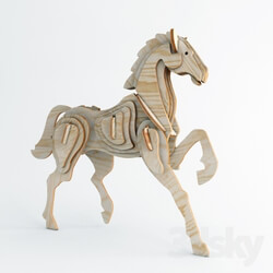 Toy - Horse plywood 