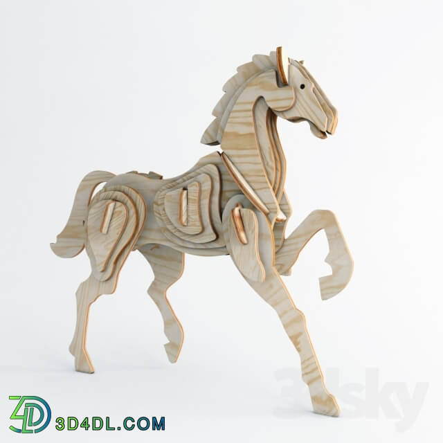 Toy - Horse plywood