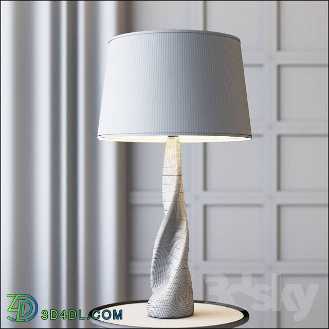 Table lamp - Global Views Ocean Twist Lamp