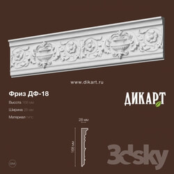 Decorative plaster - DF-18_168h28mm 