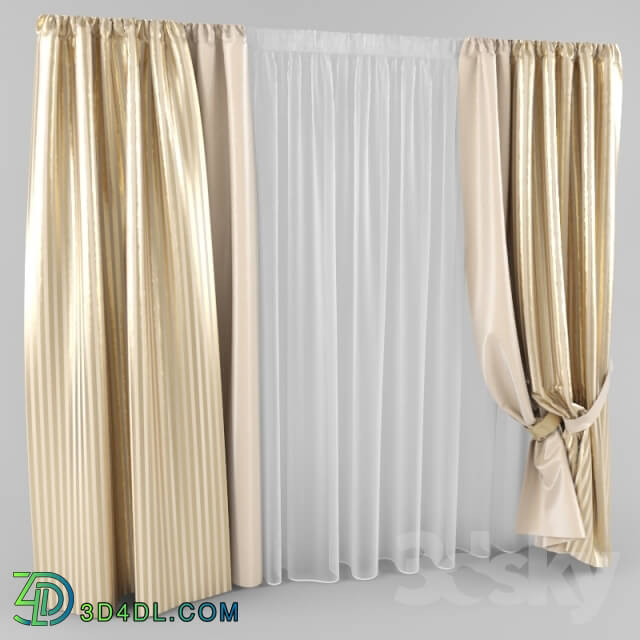 Curtain - curtains double