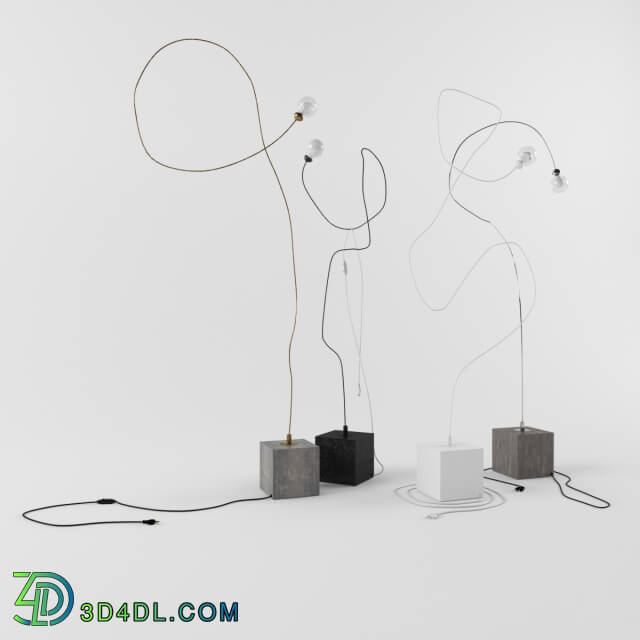 Floor lamp - Floor lamp FIREFLY