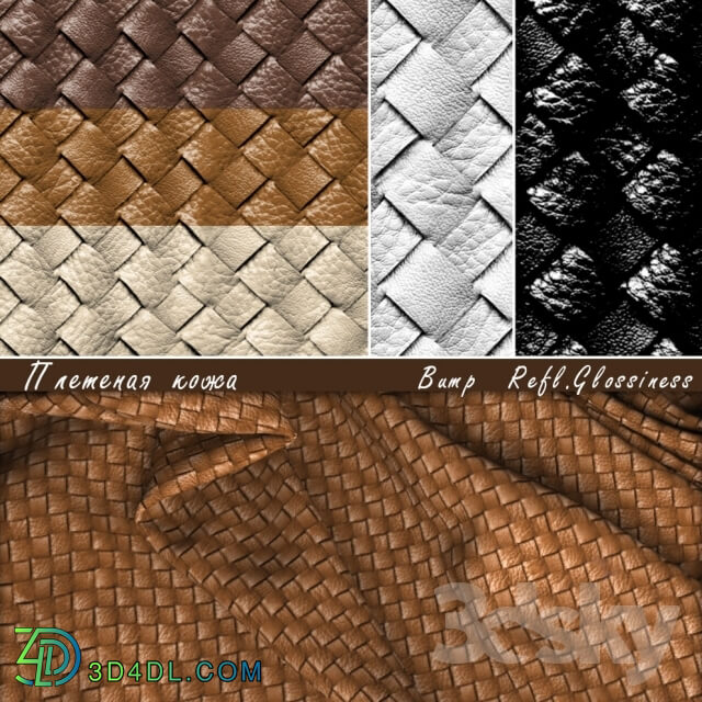 Leather - braided leather