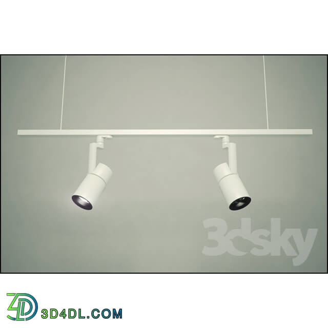 Ceiling light - Erco Track Parscan