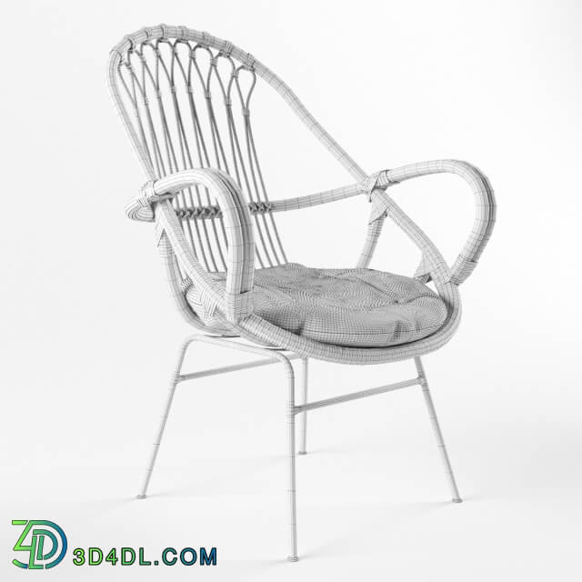 Chair - Sling Back Chair Natural