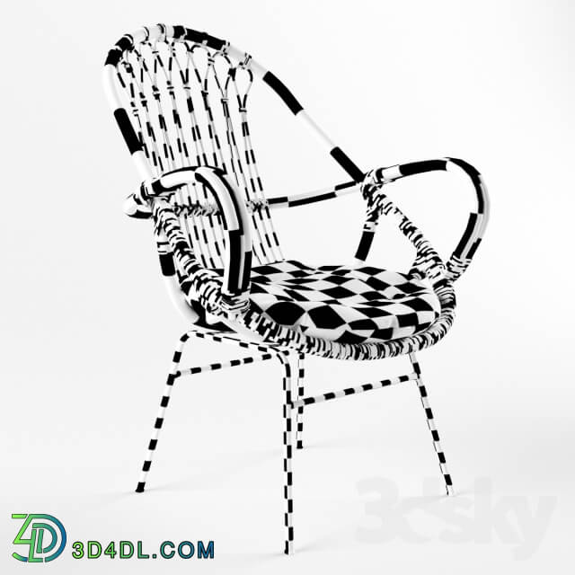 Chair - Sling Back Chair Natural