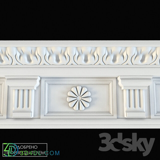 Decorative plaster - Cornice