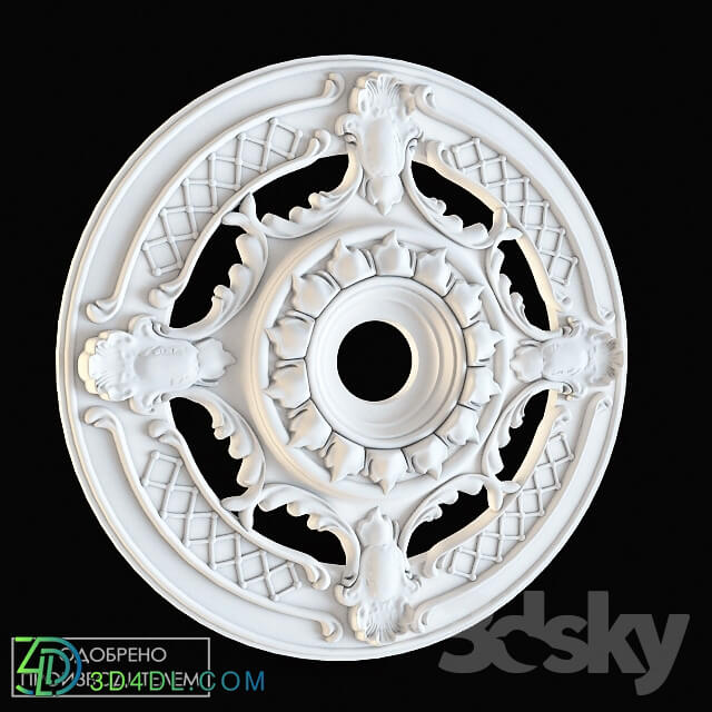 Decorative plaster - Socket