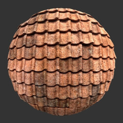 Roof Tiles Clay (003) 