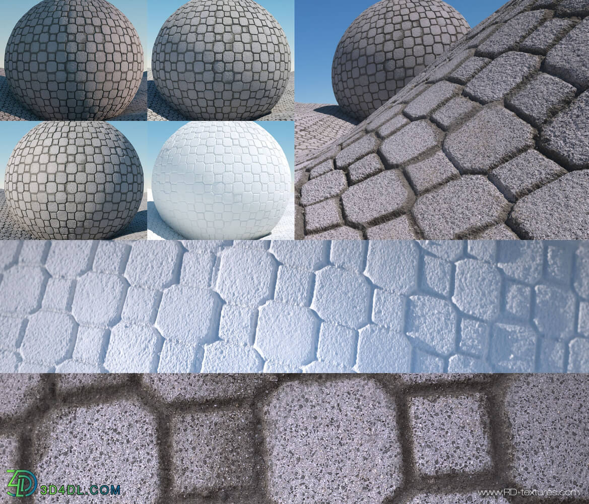 RD-textures Cobblestones 09