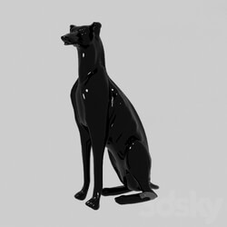 Sculpture - Dog figurine 