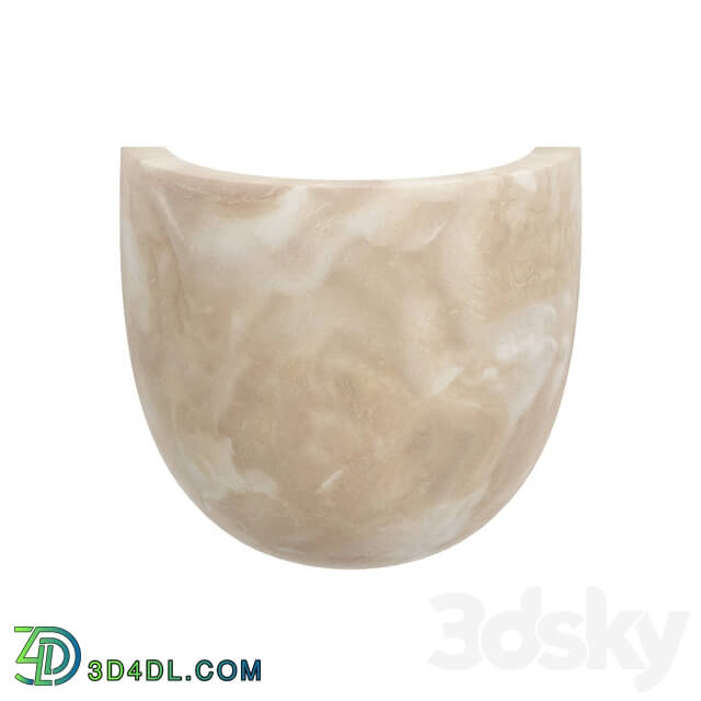 Bathroom accessories - OM Lamp marble MS04