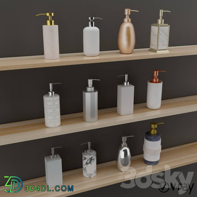 Bathroom accessories - Lotion_Dispenser