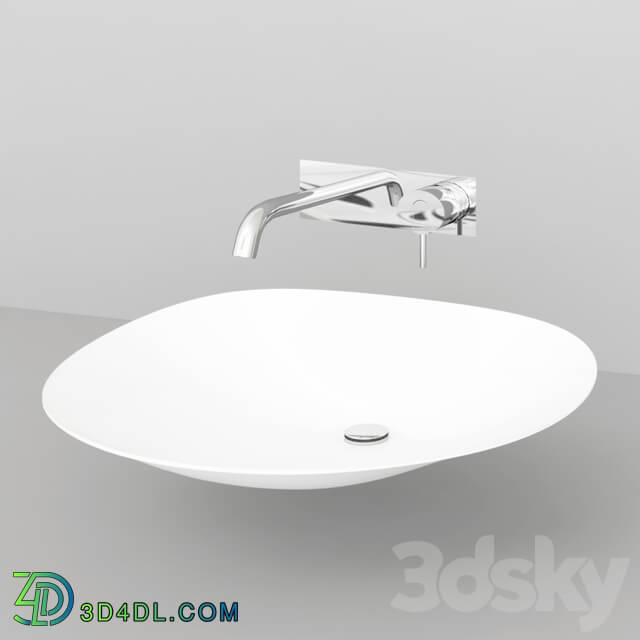 Wash basin - Sink and mixel Antonio Lupi VENERE