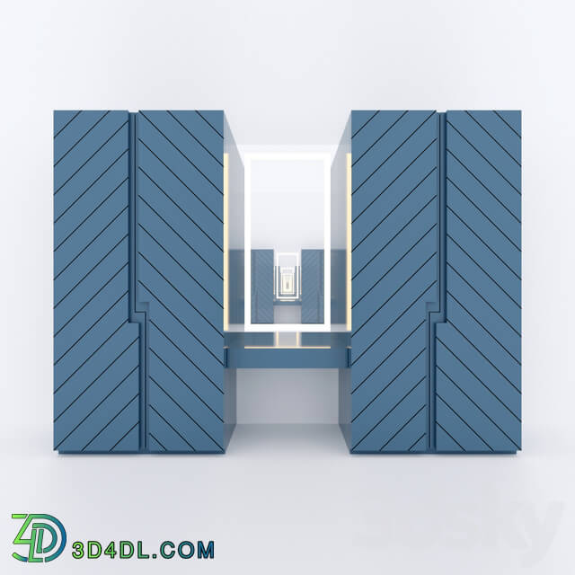 Wardrobe _ Display cabinets - Wardrobe 002