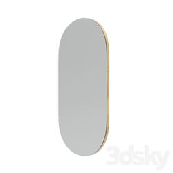 Mirror - oval mirror 