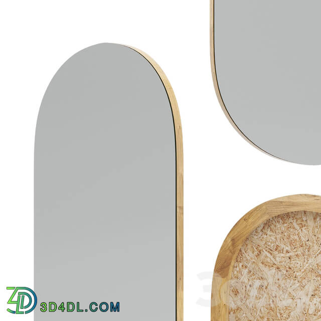 Mirror - oval mirror