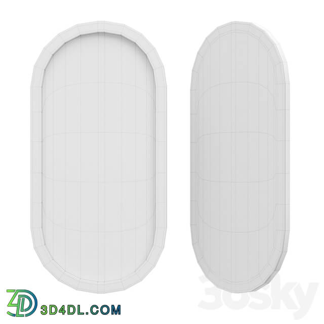 Mirror - oval mirror