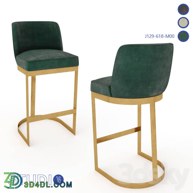 Chair - OM Bar stool model J129 _ M00 from Studio 36