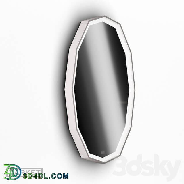 Mirror - OM Mirror Varket Nimbus oval mini crystal