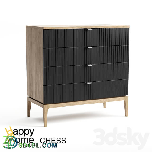 Sideboard _ Chest of drawer - Small Chest of Drawers Chess _2