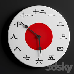 Watches _ Clocks - Japanese wallclock 