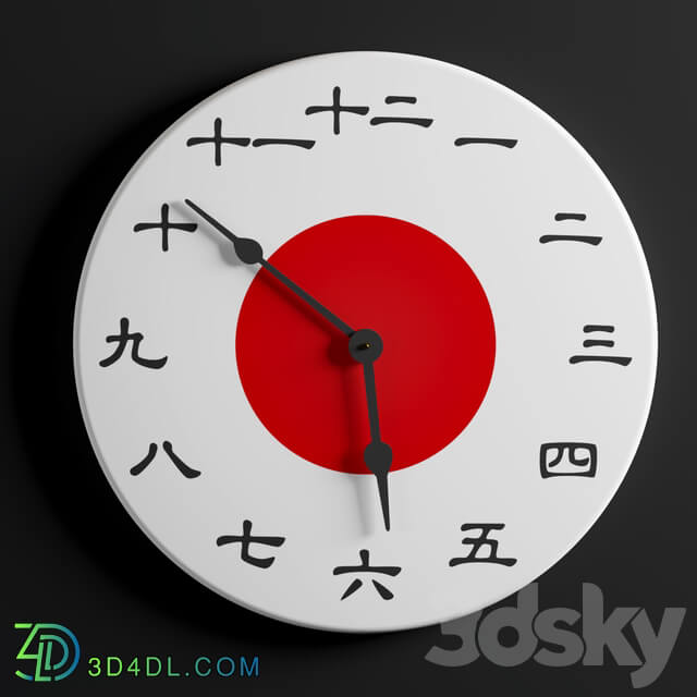 Watches _ Clocks - Japanese wallclock