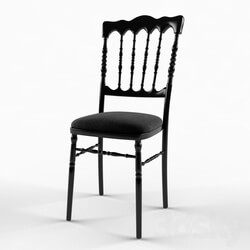 Chair - Napoleon chair black 