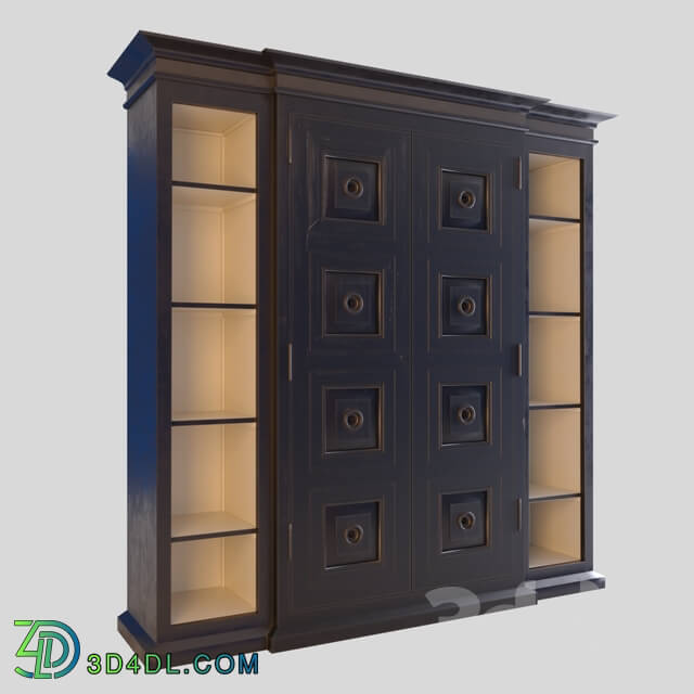 Wardrobe _ Display cabinets - bookcase dialmabrown 004969