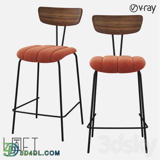 Chair - Bar stool LoftDesigne 1461 model