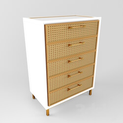 Sideboard _ Chest of drawer - Rattan 