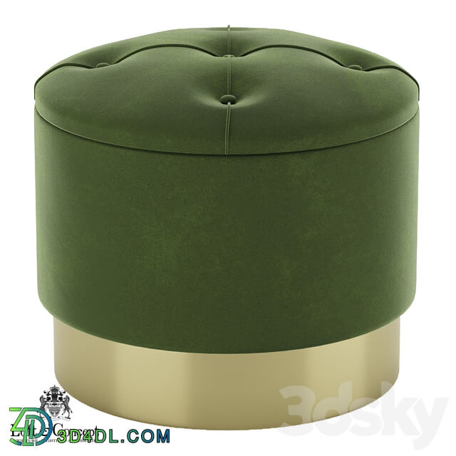 Other soft seating - Pouf Olive Capitone _Loft concept_