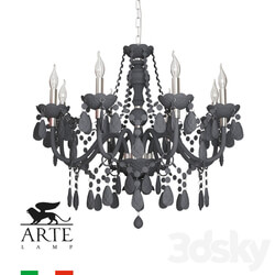 Chandelier - Arte Lamp A8889 Lm-8 Gy Om 