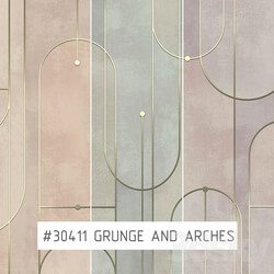 Wall covering - Creativille _ Wallpapers _ 304110 Grunge and Arches 