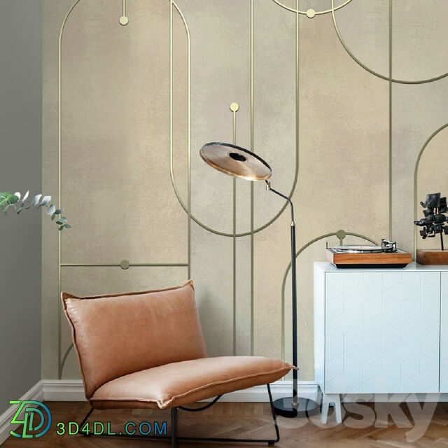 Wall covering - Creativille _ Wallpapers _ 304110 Grunge and Arches