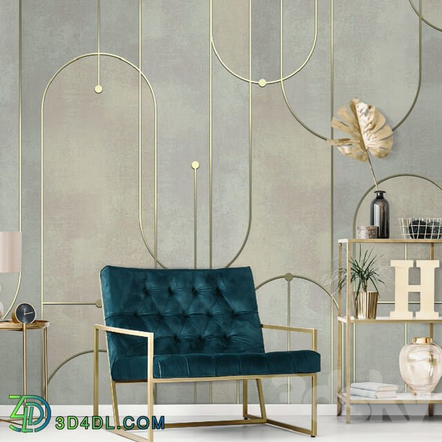 Wall covering - Creativille _ Wallpapers _ 304110 Grunge and Arches